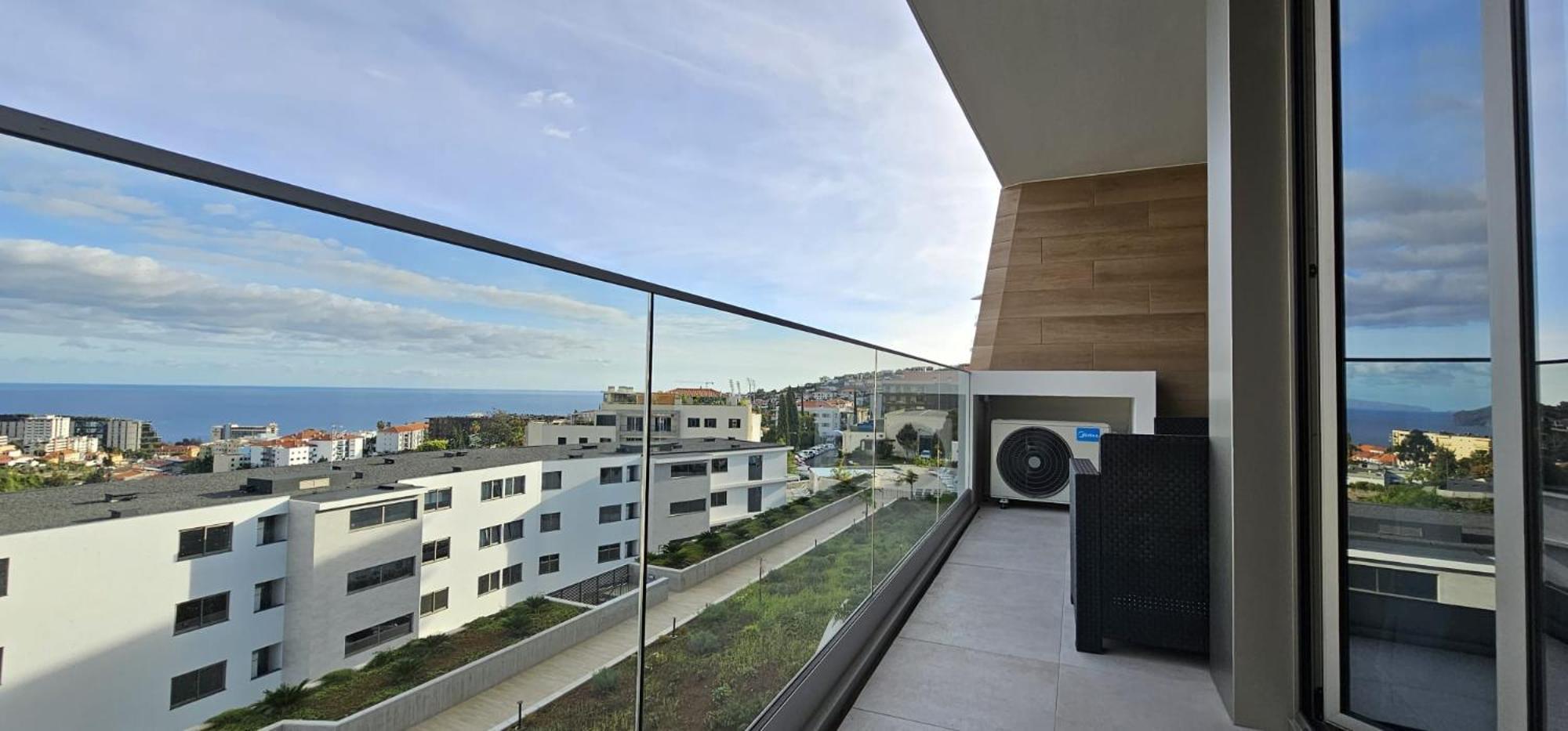 Апартаменты Vista Mar - Ac, Parking And Pool Фуншал Экстерьер фото